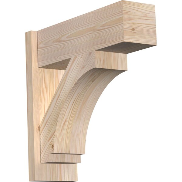 Ekena Millwork Imperial Block Smooth Outlooker, Douglas Fir, 7 1/2"W x 22"D x 22"H OUT08X22X22IMP05SDF - main